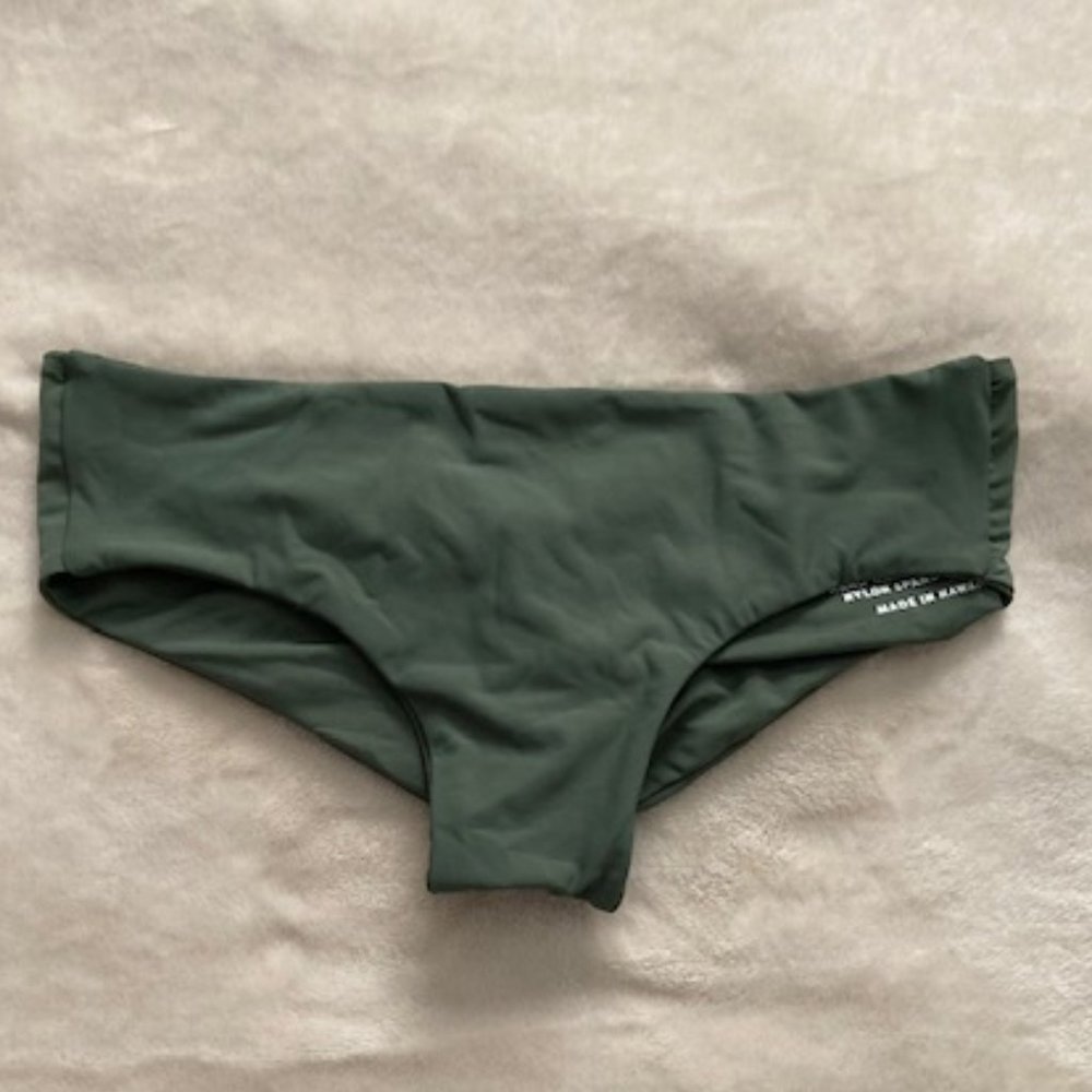 FUSED Hawaii Kona Bikini Bottom in Moss
